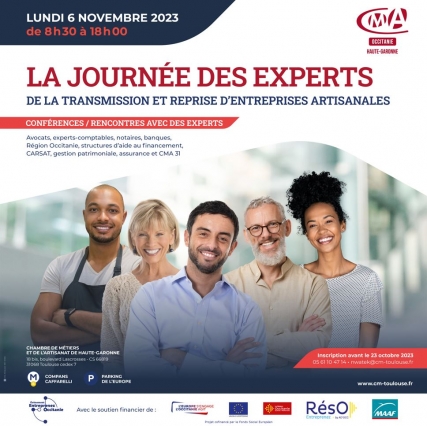 Journée des experts de la transmission et reprise 