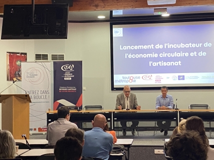 Lancement de l'incubateur de l'économie circulaire