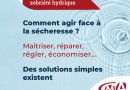 Sécheresse et sobriété hydrique