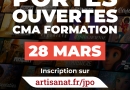 Journ&eacute;e Portes Ouvertes le 28 mars 2026