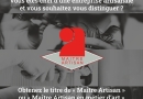 Le Titre de Maître Artisan
