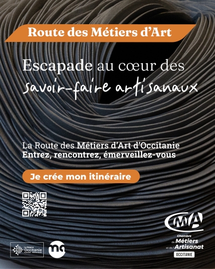 Cet &eacute;t&eacute;, prenez la Route des M&eacute;tiers d&rsquo;Art d&rsquo;Occitanie !