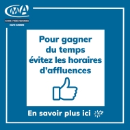 Pour gagner du temps évitez les horaires d’affluences