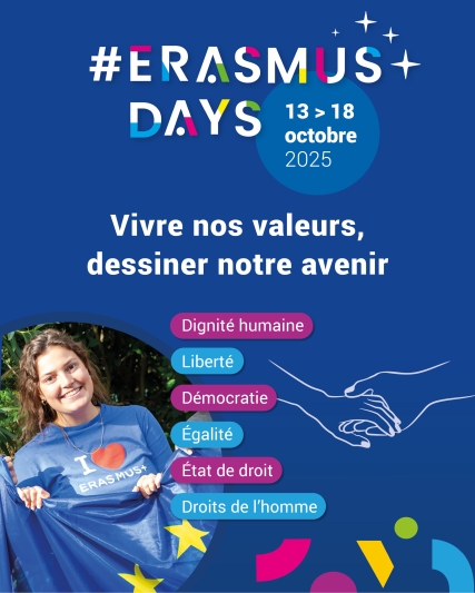 Erasmus Days : apprenez, transmettez & voyagez 