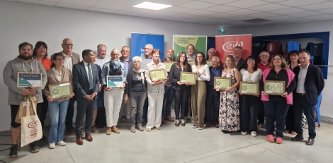 Remise du label Éco-défis des commerçants & Artisans