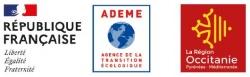 Logos ADEME - La Région Occitanie